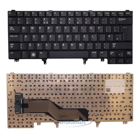 genuine original dell latitude laptop keyboard layout uk dpn