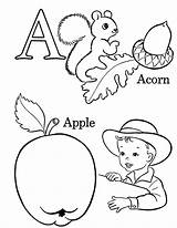Coloring Alphabet Pages sketch template