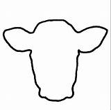 Cow Cattle Kuhkopf Highland Kuh Applique Coloringhome Vache Quoteko Tête Livestock Printables Popular sketch template