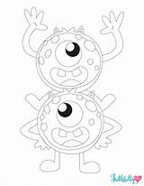Coloring Monster Pages Cute Print Monsters Color Printables Faithfullyfree Flower Getcolorings Printable sketch template