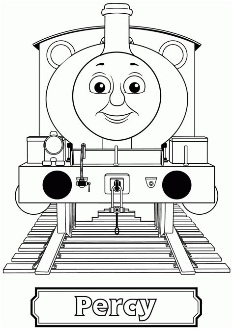 thomas  train coloring pages clip art library