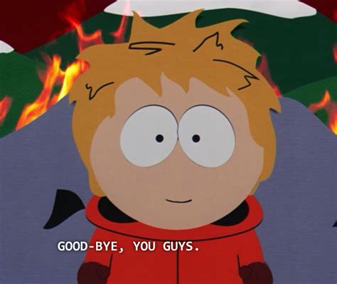 Kenny S Face At The End Of The Movie South Park Know