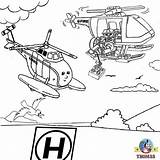 Coloring Thomas Helicopter Pages Harold Tank Printable Engine Friends Train Print Lego Color Book Sheets Kids Drawing Rescue Toys Search sketch template
