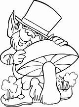 Leprechaun Pages Coloring Color Popular Book sketch template