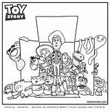 Toy Story Coloring Pages Drawing Printable Disney Box Halloween Characters Coloriage Color Artworks Getcolorings Bonnie Print Getdrawings Buzz Woody Cartoon sketch template