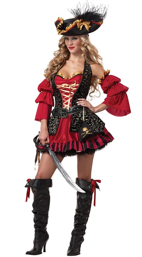 Hot Sale Women Sexy Pirate Costume Halloween Carnival Party Role Play