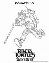 Tmnt Mikey Coloring Pages Template Donatello sketch template