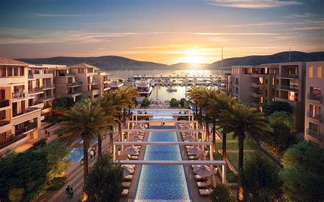 regent porto montenegro hotel  residences lighting design visual
