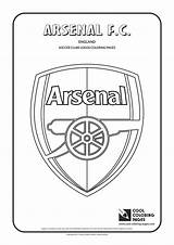 Arsenal Coloring Pages Logo Soccer Logos Cool Club Clubs Football Fc Kids Team Printable League Color Teams Print Bayern Cup sketch template