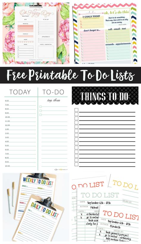 printable   list   lists printable planner  printables