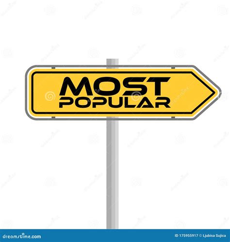 popular sign isolated  white background stock vector