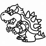 Bowser Coloriages Danieguto sketch template