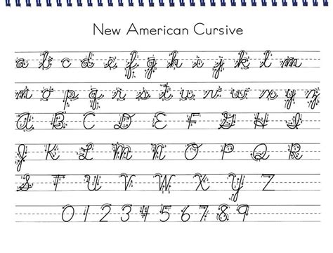 american cursive busy  home handwriting alphabet hand