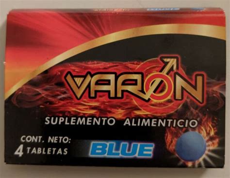 Varon Blue 8 Tablets Suplemento Alimenticio Sex Performance For Sale