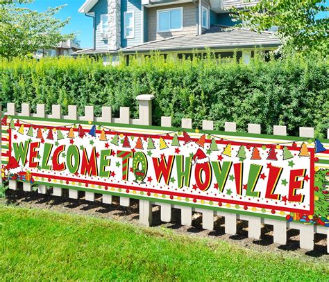 whoville outdoor christmas decorations