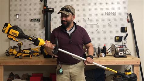 dewalt   volt max   dual string trimmer weed eater dcstp view  review