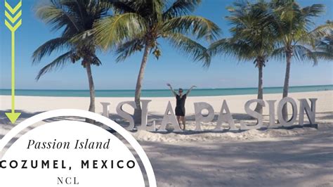 ncl norwegian getaway cozumel mexico passion island beach day youtube