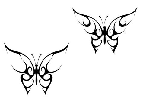 tribal butterfly tattoos clip art library
