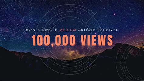 single medium article received  views creatorboom