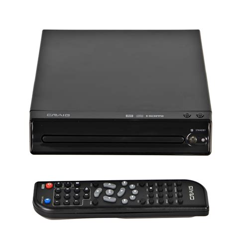 craig cvda compact hdmi dvd player  remote  black ebay