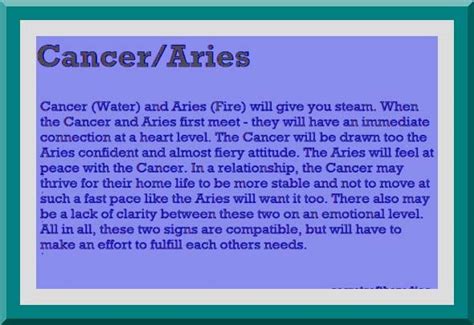 10 best aries and cancer images on pinterest aries cancer cancer zodiac signs and zodiac mind