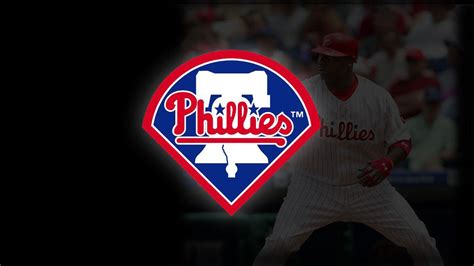 phillies logo  background  black  image  player hd phillies