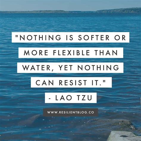 water quotes  inspire   flow resilient
