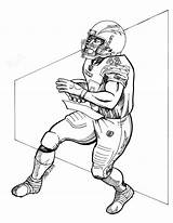 Coloring Pages Darren Seahawks Football Steelers Wilson Russell Pittsburgh Player Paul Drawing Sproles January 2009 Designlooter Helmet Drawings Week 34kb sketch template