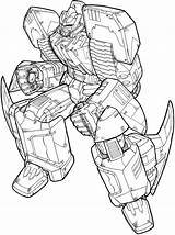 Transformers Coloring Pages Prime Printable Kids sketch template