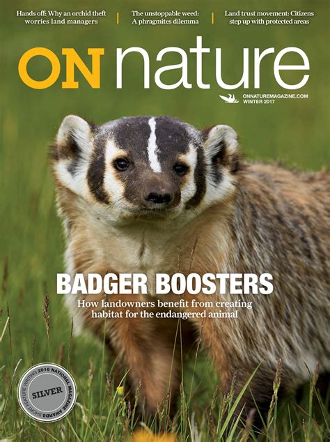 nature magazine winter page