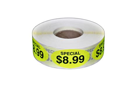 special price label  tpm packaging