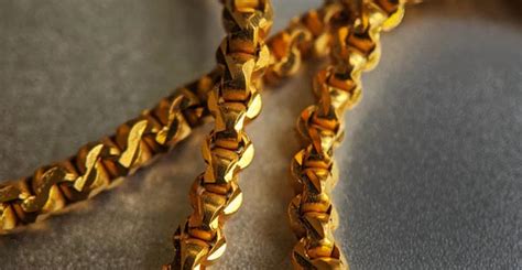 long  gold vermeil  jewel
