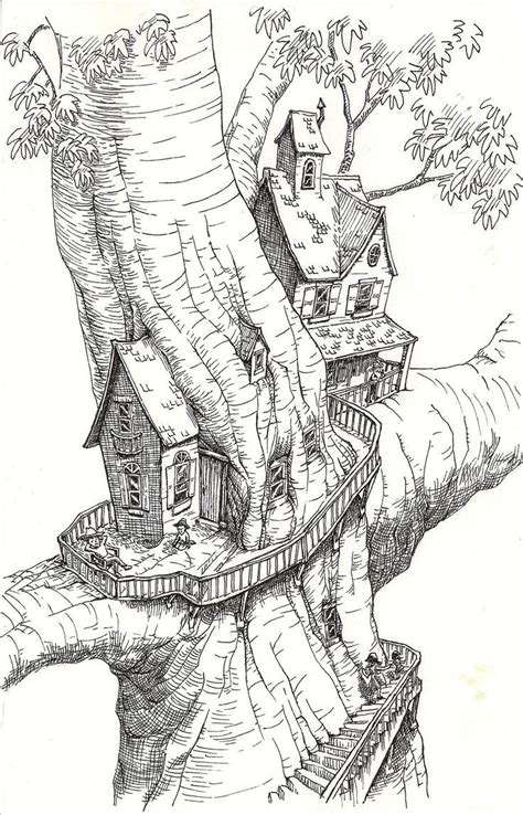 fairy house coloring pages thiva hellas