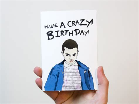 stranger  birthday card ideas