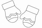 Gloves Mittens Coloring Pages Mitten Color Winter Template Colouring Christmas Kids Sheet Sketchite Visit Mitt Kid Activities sketch template
