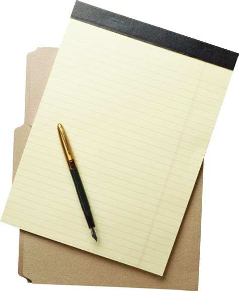 paper notepad knife notebook png png
