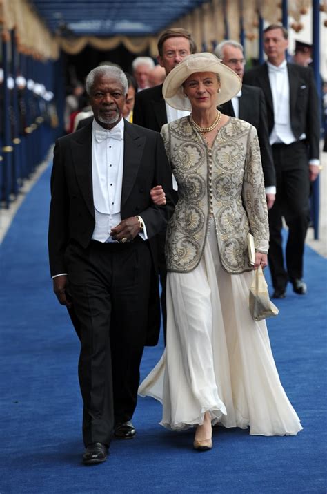 former united nations secretary general kofi annan and his wife netherlands inauguration 2013