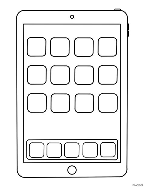 create   apps ipad coloring page etsy