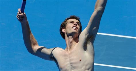 Andy Murray Shows Off Muscles Ahead Of Australian Open Pictures
