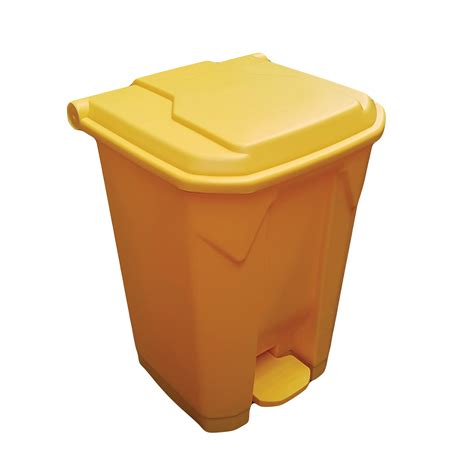 plastic clinical waste bin  litre hillcroft supplies