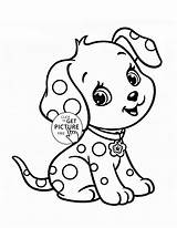 Coloring Pages Baby Puppies Cute Popular Puppy Animal Kids Cartoon sketch template