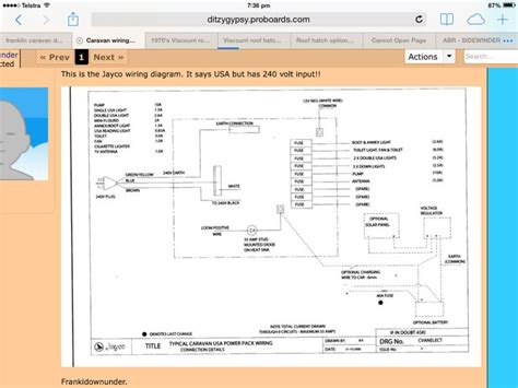 jayco wiring diagram caravan ideas pinterest