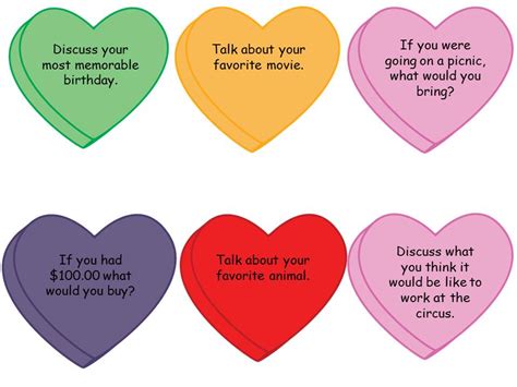 printable conversation hearts printable word searches