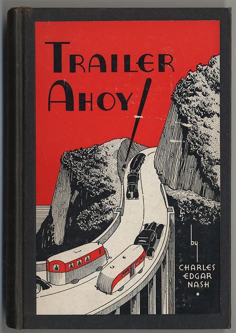 trailer ahoy   comprehensive  book   automobile house trailer
