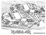 Nascar Kleurplaten sketch template