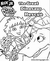 Coloring Diego Pages Jr Nick Go Printable Print Info sketch template
