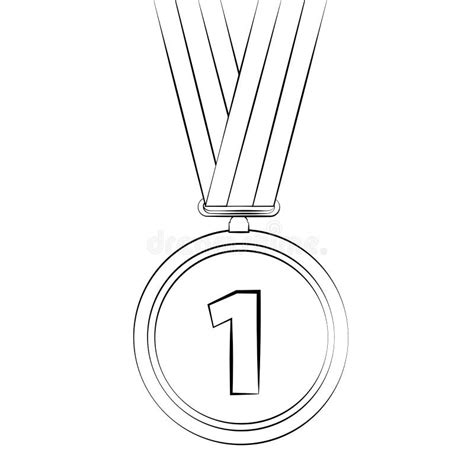 medal stock vector image