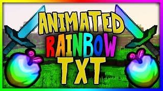 minecraft animated rainbow txt najlepszy txt  txt games skywars