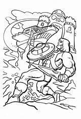 Universe Skeletor Krypto Bestcoloringpagesforkids sketch template