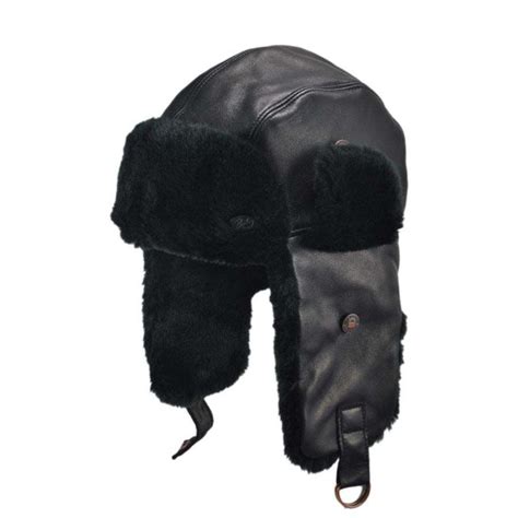 bailey vega lambskin leather trapper hat trapper hats